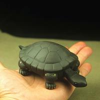 Tea Pet Decoration, Purple Clay, Turtle, plated, durable & Corrosion-Resistant, 120x45x75mm, Sold By PC