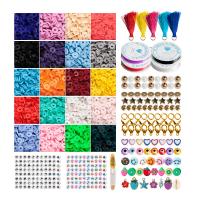 Arcilla polimero Conjunto de pulseras DIY, Bricolaje, multicolor, 222x130x22mm, 26x2mm, Vendido por Set