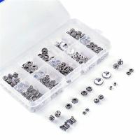 Perles intercalaires en alliage de zinc, Plaqué de couleur d'argent, DIY, protéger l'environnement, sans nickel, plomb et cadmium, 4mm, 5mm, 6.5mm, 7.5mm, 8.5mm, 10mm, 11mm, Vendu par fixé
