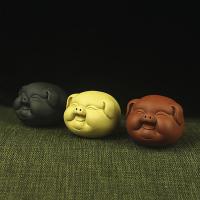 Tea Pet Decoration, Purple Clay, plated, durable & Corrosion-Resistant, more colors for choice, 50x40x35mm, Sold By PC