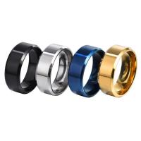 Stainless Steel Finger Ring, Unisex, more colors for choice, Sold By PC