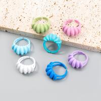 Cink Alloy Pljuska prst prsten, modni nakit & za žene & emajl, više boja za izbor, Prodano By PC