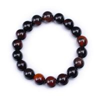 Agate Jewelry Bracelet Miracle Agate polished Unisex black Length Approx 7.48 Inch Sold By PC