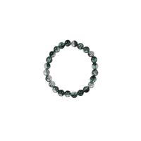 Quartz Bracelets, Green Phantom Quartz, polished, Unisex & different size for choice, green, Length:Approx 7.48 Inch, Sold By PC