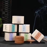 Sandalwood Coil Incense, plated, for home and office & durable & Different Fragrances For Choice, more colors for choice, 8.5x8.3cm, Sold By Box
