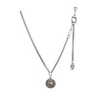 Collier de bijoux en acier inoxydable, avec 1.97 chaînes de rallonge, bijoux de mode & pour femme, Longueur:19.3 pouce, Vendu par PC