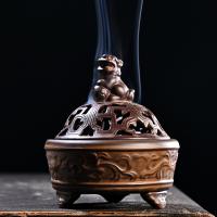 Porcelain Incense Burner, plated, for home and office & durable, 105x112mm, Sold By PC
