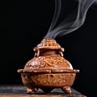 Porcelain Incense Burner, plated, for home and office & durable, 105x80x95mm, Sold By PC