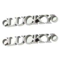Stainless Steel Connector, Alphabet Letter, original color, 24x6x1mm, Sold By PC