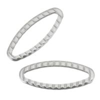 Stainless Steel Ring σύνδεση, Από ανοξείδωτο χάλυβα, Γύρος, DIY, αρχικό χρώμα, 10x4x0.5mm, Sold Με PC
