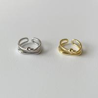 Ορείχαλκος Δέσε δάχτυλο του δακτυλίου, επιχρυσωμένο, Ρυθμιζόμενο & για τη γυναίκα & κοίλος, περισσότερα χρώματα για την επιλογή, Sold Με PC