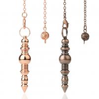 Tibetan Style Pendulum, plated, Unisex, more colors for choice, nickel, lead & cadmium free, Length:9.53 Inch, Sold By PC