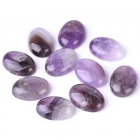 Amethyst Cabochon, Oval, polished, different size for choice, Sold By PC