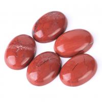 Jasper vermelha cabochão, Oval, polido, tamanho diferente para a escolha, vendido por PC