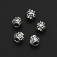 Zinc Alloy Jewelry Beads Round DIY original color 8mm Approx Sold By Bag
