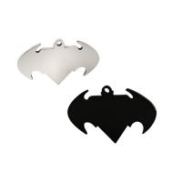 Stainless Steel Pendants, Bat, plated, fashion jewelry & for man, more colors for choice, nickel, lead & cadmium free, 35x1.50x23.50mm, Sold By PC