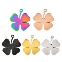 Stainless Steel Pendants, petals, plated, fashion jewelry & Unisex, more colors for choice, nickel, lead & cadmium free, 28.80x1.50x35mm, Sold By PC