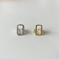 Mosaz Manžeta prst prsten, á, Nastavitelný & pro ženy & dutý, více barev na výběr, Prodáno By PC