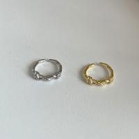 Mosaz Manžeta prst prsten, á, Nastavitelný & pro ženy, více barev na výběr, Prodáno By PC