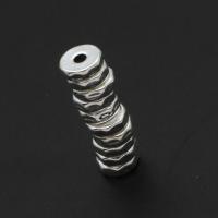Zinc Alloy Spacer Beads Round DIY original color 10mm Approx Sold By Bag