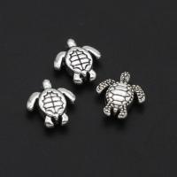Zinc Alloy Animal Beads Turtle DIY original color 18mm Approx Sold By Bag