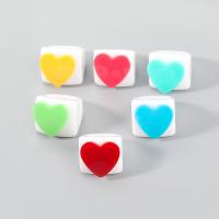 Resin Finger Ring Heart fashion jewelry & for woman Sold By PC