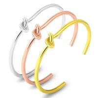 Stainless Steel Cuff Bangle, plated, Adjustable & fashion jewelry, more colors for choice, 61mm, Sold By PC