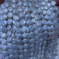 Barock kultivierten Süßwassersee Perlen, Natürliche kultivierte Süßwasserperlen, Unregelmäßige, verschiedene Größen vorhanden, weiß, verkauft von Strang