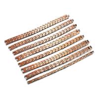 Magnetic Jewelry Bracelet, Copper, plated, with Magnetite & different styles for choice & for man, nickel, lead & cadmium free, Sold By PC