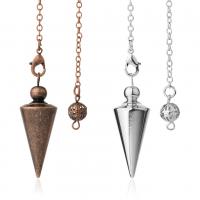 Zinc Alloy Pendulum Conical plated Unisex nickel lead & cadmium free Length 7.09 Inch Sold By PC
