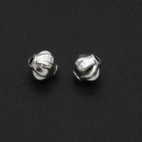 Bijoux de perles en alliage de Zinc , lanterne, DIY, couleur originale, 6mm, Environ 1000PC/sac, Vendu par sac