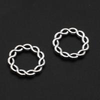 Zinc Alloy Linking Ring Round original color 20mm Approx Sold By Bag