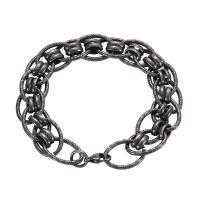 Stainless Steel Jewelry Bracelet, fashion jewelry & for man, original color, 230mm, Sold By PC