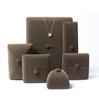 Nakit Gift Box, Velveteen, različite veličine za izbor, više boja za izbor, 2računala/Lot, Prodano By Lot