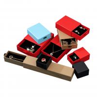 Κοσμήματα Gift Box, Χαρτί, διαφορετικό μέγεθος για την επιλογή, περισσότερα χρώματα για την επιλογή, 10PCs/Παρτίδα, Sold Με Παρτίδα