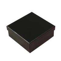 Jewelry Gift Box, Paper, with Cardboard, more colors for choice, 130x130x55mm, 10PCs/Lot, Sold By Lot