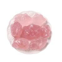 Rose Quartz Decoration, Nuggets, different size for choice, pink, 10PCs/Lot, Sold By Lot