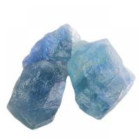 Bleu-Fluorite décoration, pepite, bleu, 10PC/lot, Vendu par lot