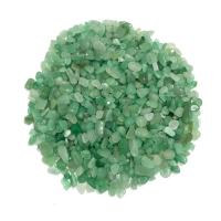 Gemstone Chips, Green Aventurine, no hole, green, Sold By G