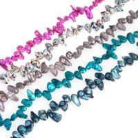 Perles nacres baroques de culture d'eau douce , perle, DIY, couleurs mélangées, 4-12mm, Longueur:Environ 38 cm, Vendu par kg