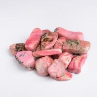 Gemstone Chips Rhodonite no hole mixed colors Sold By Bag