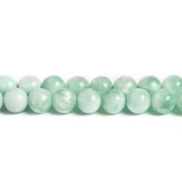 Gemstone Jewelry Beads Green Calcite Round polished for woman green Sold Per Approx 14.6 Inch Strand