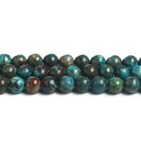 Sodalith Perlen, Sosalith, rund, poliert, für Frau, blau, verkauft von Strang