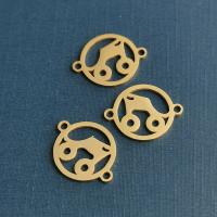 Stainless Steel Connector plated fashion jewelry nickel lead & cadmium free Sold By PC