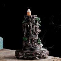 Backflow Incense Burner Porcelain plated for home and office & durable & double-sided Sold By PC