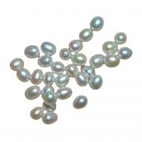 Cultured Rice Freshwater Pearl Beads, DIY, white, Sold By PC