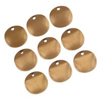 Brass Jewelry Pendants, plated, golden, 20x0.80mm, 100PCs/Bag, Sold By Bag