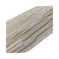 Cultured Round Freshwater Pearl Beads, Natural & fashion jewelry & DIY, white, 4.5-5mm, Sold Per 14.57 Inch Strand