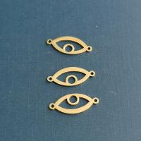 Stainless Steel Connector Eye plated fashion jewelry nickel lead & cadmium free Sold By PC