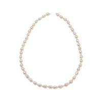 Perles nacres baroques de culture d'eau douce , perle d'eau douce cultivée, DIY, blanc, Vendu par 38 cm brin